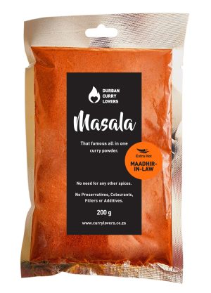 Durban Curry Lovers All-in-One Extra Hot Masala (200g)
